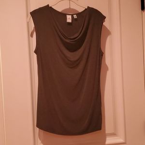 Susina draped cowl neck top